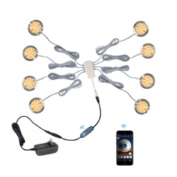 wifi control puck lights