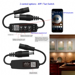 CRISETEK wired puck light under cabinet lights under cabinet lighting 12V Adaptor powered (cool white 6000K, 4 pack)